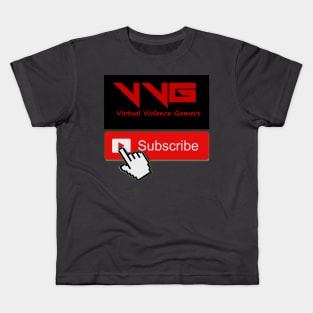 Subscribe to Virtual Violence Gamers Kids T-Shirt